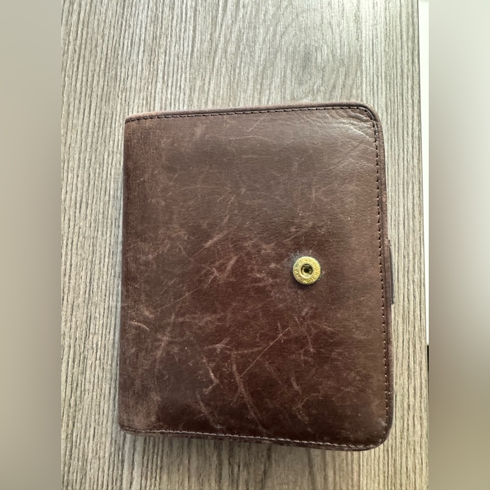 Coach Brown Leather Men's Wallet